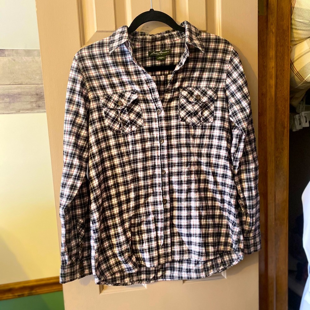Eddie Bauer Flannel Top